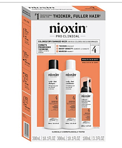 Nioxin System 4 Kit XXL - Набор (Система 4) 300 мл+300 мл+100 мл